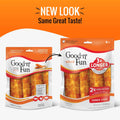 Good 'n' Fun Roll Long-Lasting Dog Treat for Large Dogs, 6 Count