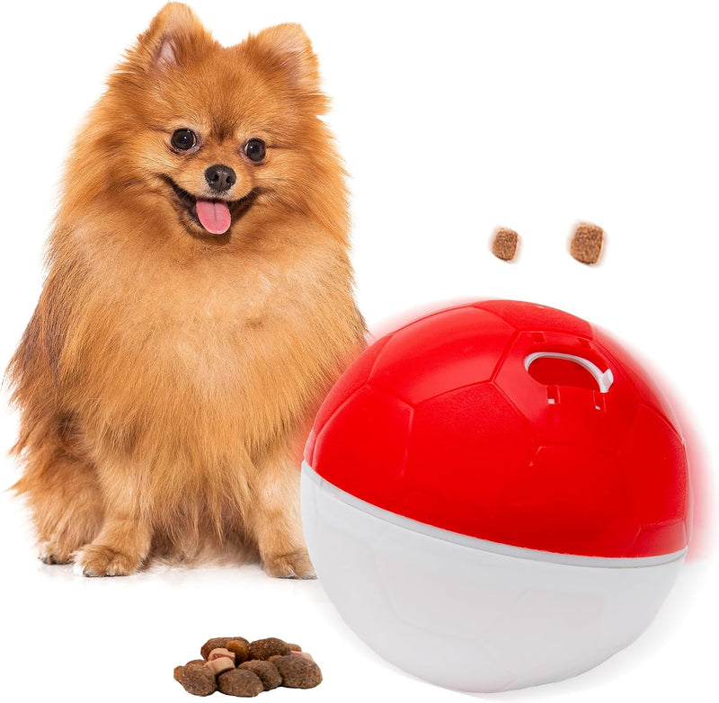 amicus Mini - Crazy Ball - Dog Treat Ball - Interactive Treat Dispensing pet Toys - Pets Enrichment Toys - Pets Toys to 