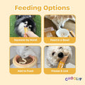 Choolip Squeeze Vita Stick Lickable Cat and Dog Treats, 7-Count Kidney Support, Tuna and Pollack with Pumpkin, Blueberry and Omega-3, Grain-Free, Vet-Formulated