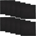 10 Pack Cat Litter Box Charcoal Filters Replacement Carbon Odor Filters 6Inch x 6.5Inch Hooded Cat Litter Boxes and Pans
