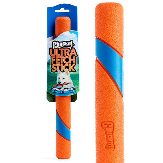 Chuckit! Ultra Fetch Stick Dog Toy Interactive Outdoor Toy for All Breed Sizes - 12 Inch
