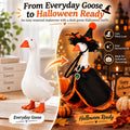 Halloween Desk Goose Outfit, 3-Piece Witch Clothes for 7 Inch Mini Goose