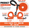 No Tangle Double Dog Leash: 95% Fewer Stops to Untangle for Walking 2 Dogs
