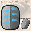 Upgraded Pet Hair Removal Gloves - Electrostatic Grooming Five-Finger Reusable Fur Remover with Snug Elastic Wrist for D