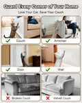 Cat Scratch Furniture Protector Couch - 1 Roll Clear PET 7.9 x 196.8 Inch
