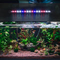Sieral Aquarium Lids Polycarbonate Greenhouse Panels Canopy with LED Light 29 x 11.38 x 0.12 Inch for 20/29/37 Gallon Wi