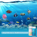 Aquarium Test Strips for Freshwater Fish: 7 in 1 Fish Tank Water Testing Kit for Aquarium Pond - Accurate Testing Nitrat