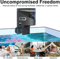 WiFi Automatic Fish Feeder for Aquarium, Flakes Food Dispenser with Camera