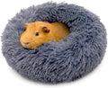 Paw Inspired Furr-O Burrowing Pet Bed Enrichment, Removable Base, Dark Gray