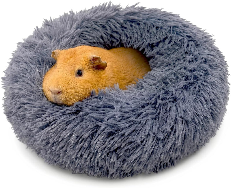 Paw Inspired Furr-O Burrowing Pet Bed Enrichment, Removable Base, Dark Gray