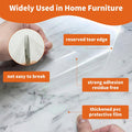 12 Pack Cat Scratch Furniture Protector, Clear Sofa Protector with No Odor, Child & Pet Friendly, Single-Sided Couch Protector from Cats Claws with No-Residue for Sofa, Door & Bed, 50 Twist Pins