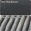 Cat Couch for Pets - Cute Cat Beds for Indoor Cats with Removable Cover, Washable Soft Corduroy Plush, Fluffy Supportive