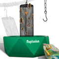 Hookable Chameleon Feeding Bowl, Professional Live Worm Organizer with Column for Prey to Climb and Move, Suitable for L
