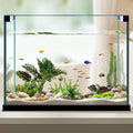 Moonorange Reptile Artificial Plants, Terrarium Plants Decorations Supplies, Aquarium Fish Tank Plant, Amphibian Habitat