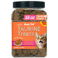 Just Try Taurine treats for Cats with Coenzyme Q10, Cat Vitamins Crunchy Snacks to Support Feline Heart Health 16 0Z Chicken