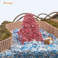 Niteangel Hamster Climbing Ladder Wooden Suspension Bridge for Guinea Pigs Rats Hedgehog Gerbils Mouse Sugar Glider and 