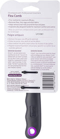 Hartz Groomer's Best Flea Comb for Dogs and Cats, Fine-Toothed Gentle Pet Comb for Detangling or Dematting Face & Paws (