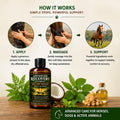Healthy Paw Life Advanced Botanical Liniment for Horses, Dogs & Active Animals | Fast-Absorbing Daily-Use Formula