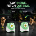 Automatic Dog Ball Launcher for Dogs with 10 Balls, Rechargeable Fetch Toy