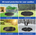 Kasla Octagon Sandbox Cover, 64" L×56" W×9" H