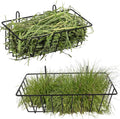 6 Pack Hay Feeder Rabbit with Hooks Heavy Duty, 9x4x3 Inch