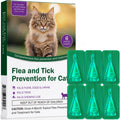 Flea and Tick Prevention for Cats, Weighting Over 1.5 lbs, Cat Flea and Tick, Fast Acting, 6-Month Supply, Supplement