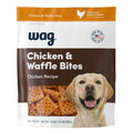 Amazon Brand - Wag Dog Treats, Chicken and Waffle Bites, 24 oz Resealable Pack of 1