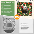 Glittme 4 Pack Cozy Ferret Hammock, Soft Washable Cage Bed for Small Animals