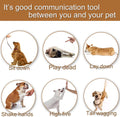 Chadou Training Clicker for Pet Like Dog Cat Horse Bird Dolphin Puppy with Wrist Strap, 2 Pack