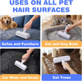 kissleaf Reusable Lint Roller, Portable, for Pet Hair on Car