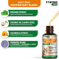 Natural Cats & Dog Yeast Infection Relief - Itchy Skin & Ear Treatment - Reduces Irritation & Relieves Itching and Aller