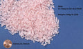 LAIDANLA Rose Quartz Crushed Stone Crystal Chips Bulk Natural Gemstones Healing Reiki Crystals Mini Quartz Vase Filler A