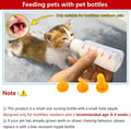 Pet Feeding Bottle and Syringe Set for Puppies and Kittens