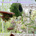 Jumping Spider Accessories - Moss Hideout with Hemp Rope Bridge