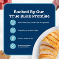 Blue Buffalo Tastefuls Purées Variety Pack Wet Cat Food Complement (Salmon, Chicken, Tuna, Beef) Made with Natural Ingredients, for All Life Stages, 3-oz. Resealable Pouches (12 Count)