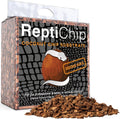 ReptiChip Reptile Substrate Coconut Chip Bedding 72 Quart Compressed Organic Coco Husk Block for Snake Habitat, Ball Pyt