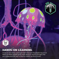 Discovery™ Jellyfish Aquarium Lamp – Color‑Morphing LED Bedroom Night Light with Remote| 15 Light Options| Lifelike Floa