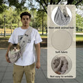 Dog Sling Carrier Soft Breathable for Small Dogs Cats 3-12 lbs
