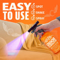 Angry Orange UV Flashlight - Portable LED Black Light for Pet Urine Detection, Dog/Cat Urine Detector for Dry Stains and Bed Bug, Matching with Pet Odor Eliminator