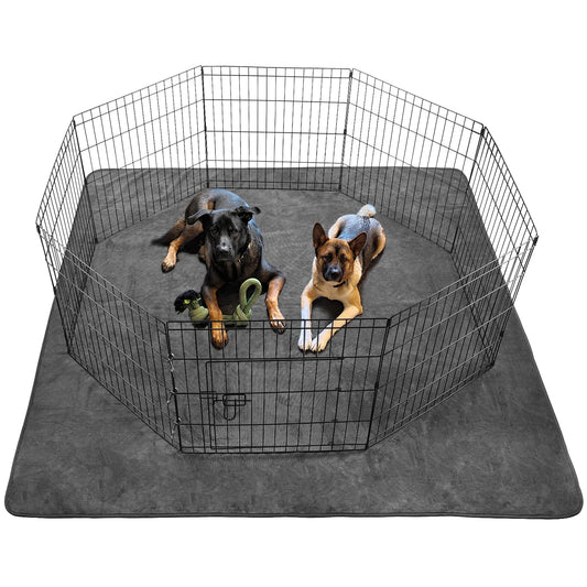 Washable Dog Pee Pad Extra Large: 72x72 Instant Absorb Training Pads, Non-Slip Pet Playpen Mat Waterproof Reusable Floor Mat for Puppy, Senior Dog Whelping Incontinence Housebreaking