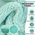 Dog Bathrobe Dog Drying Coat, Microfibre Material Fast Drying Super Absorbent Dog Bath Towel, Magic Sticker & Belly Strap, Dog Robes for After Bath Dog Bath Robe for Puppy Small Medium Large Dog Cat