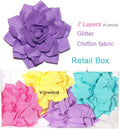 Dog Collar Flowers Attachement Bow Tie Accessories for Pet Grooming 4pcs