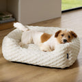 Bedsure Washable Fluffy Cute Dog Beds for Small & Medium Dogs, 25in