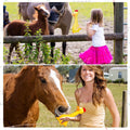 Hungdao 1 Pcs Horse Toys Latex Squeaky Squeeze Chicken Squeak Turkey Balls