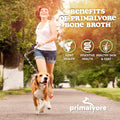 Free-Range Bone Broth for Dogs &Cats, Mobility Formula w/Collagen Peptides to Help Support Hip & Joints, Digestion, Skin