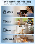 Dog Door Bell for Potty Training to Go Outside, Wireless Doggie Doorbell for Dogs, Puppy Training Bell with Touch Button, IP65 Waterproof, 1000ft Range, 55 Chimes & Adjustable Volume (2 Buttons)