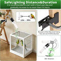 HarmonyHome Bird Cage UVB Light Combo Kit, Avian Sun Lamp 2.4% UVB UVA 20W Compact Fluorescent Bulb for All Kinds Captive Birds, 2 Bulbs Included