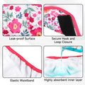 5 Pack Reusable Diapers for Doggie, Highly Absorbent Dog Diapers Female for Pet with Incontinence or Frequent Urination,