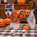 CuteBone Two-Leg Velvet Pet Halloween Pajamas Girl Dog Clothes - Soft, Cozy, and Stretchy Boy Pjs for Small, Medium Dogs