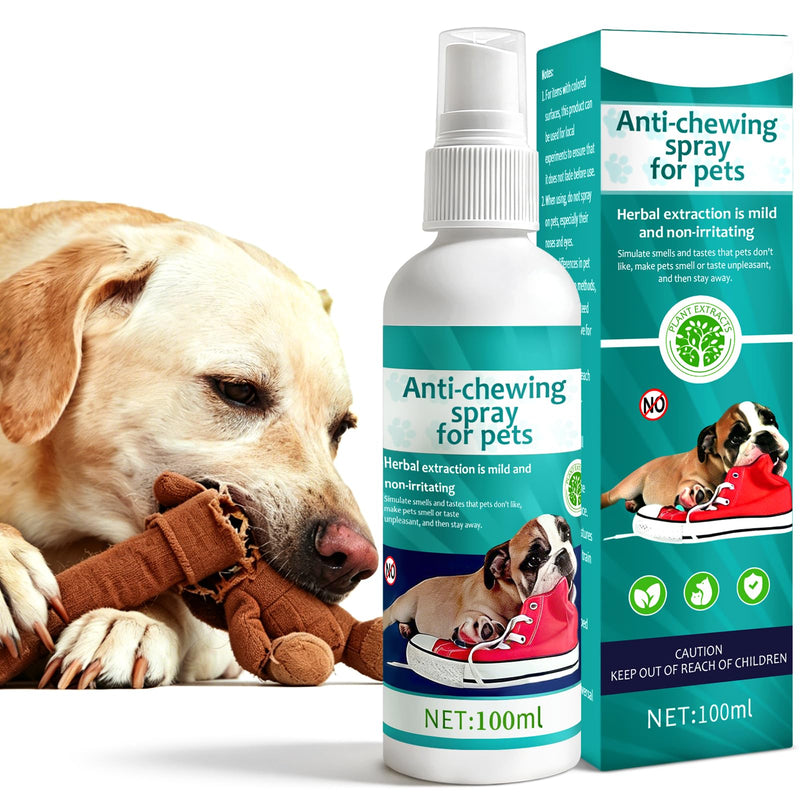 Mgkenk No Chew Spray for Dogs -Bitter Apple Spray for Dogs to Stop Chewing Licking of Furniture, Shoes, Bandages, Dog Training & Behavior Aids Spray, Indoor Outdoor